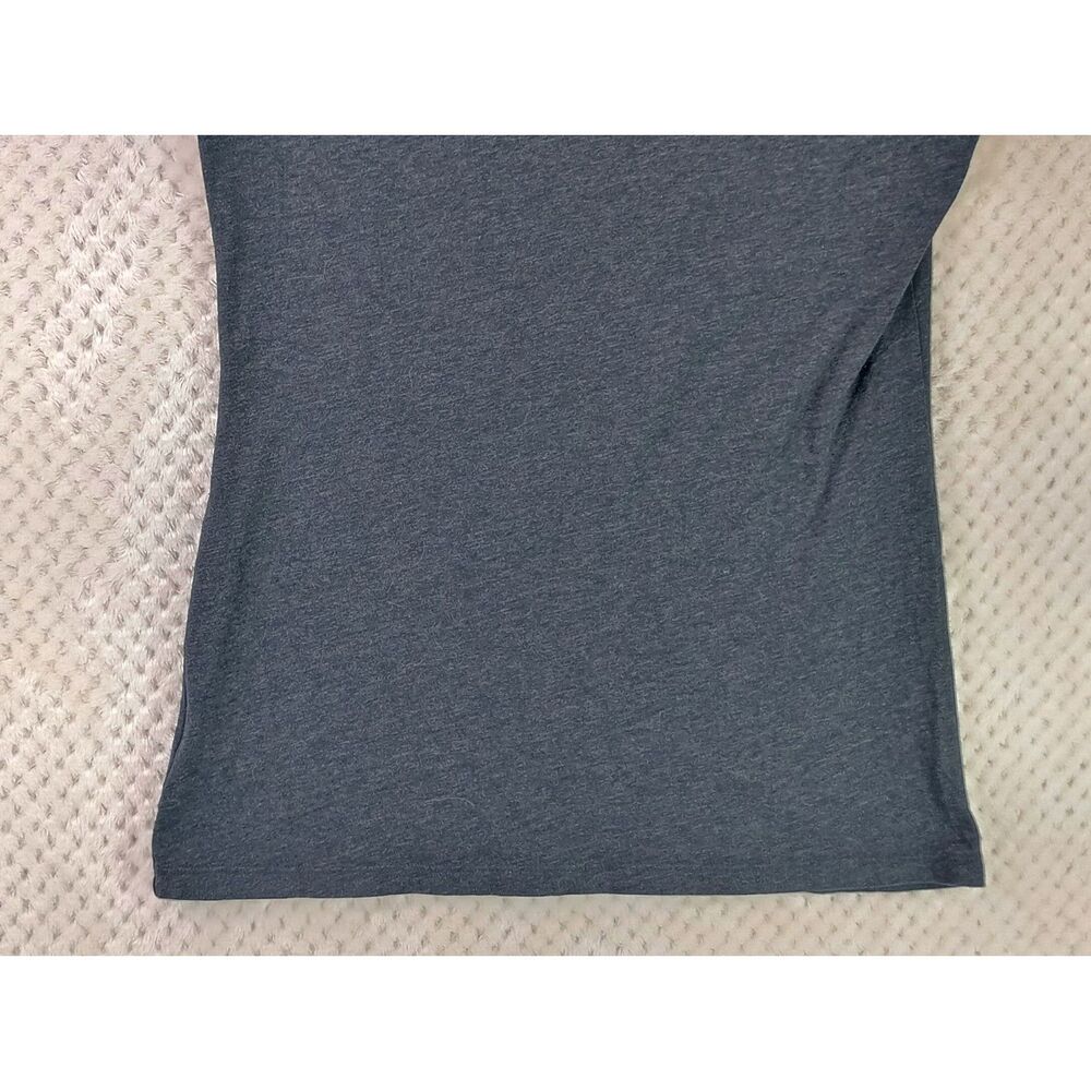 Y2K Fox Women's Large Charcoal Heather Star Gazer Short Sleeve Tee - Picture 7 of 10
